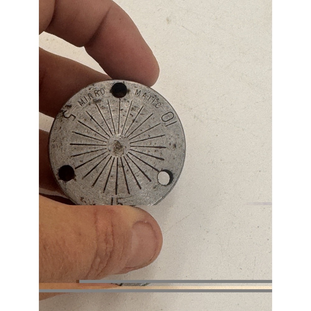 Mirro Matic Pressure Cooker Weight Regulator Jiggler Vintage Replacement Piece
